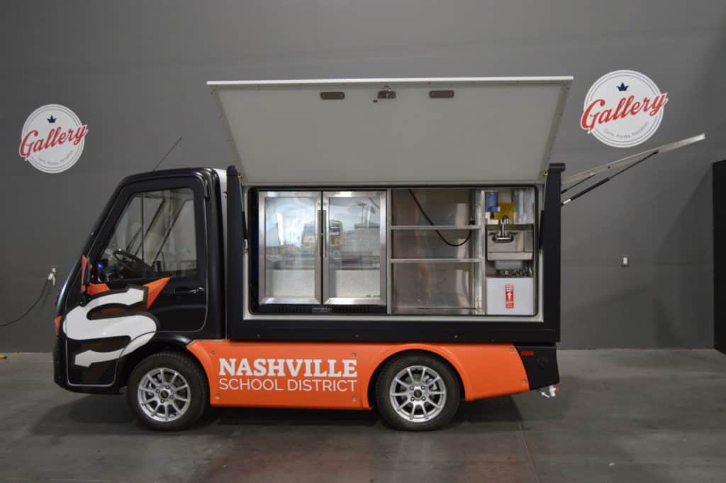 Nashville School District E-Vehicle with Grill